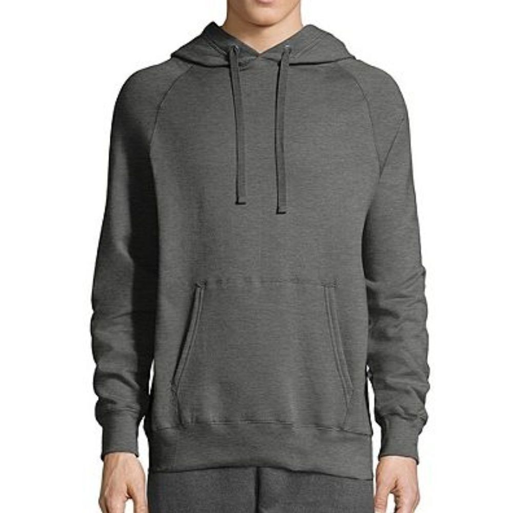 Hanes Nano Premium Charcoal Heather Hoodie - Picture 1 of 2